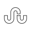 Social Media & Logos I Linear Black icon 64x64